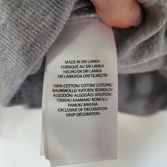 Polo by Ralph Lauren Jersey Shawl Collar Pullover in Gray Size S - Picture 9 of 9
